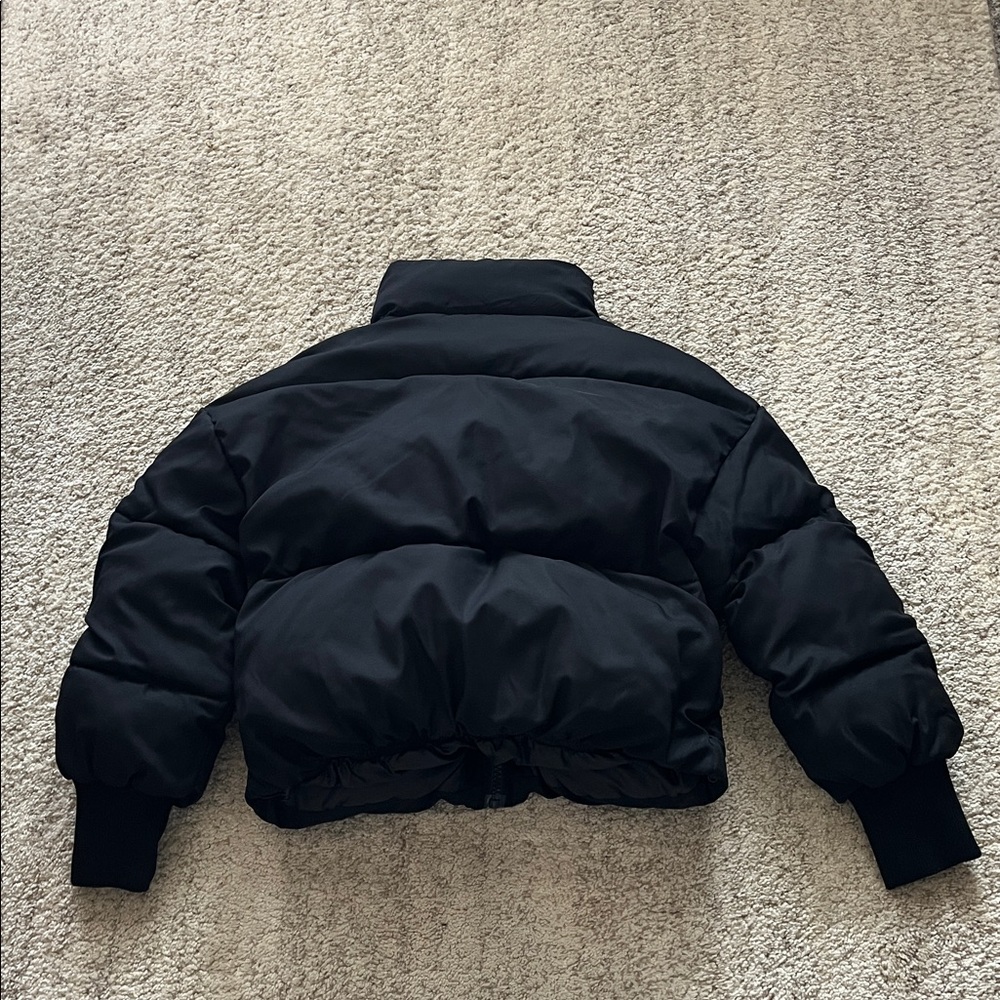 Black Puffer Jacket - Picture 2 of 2
